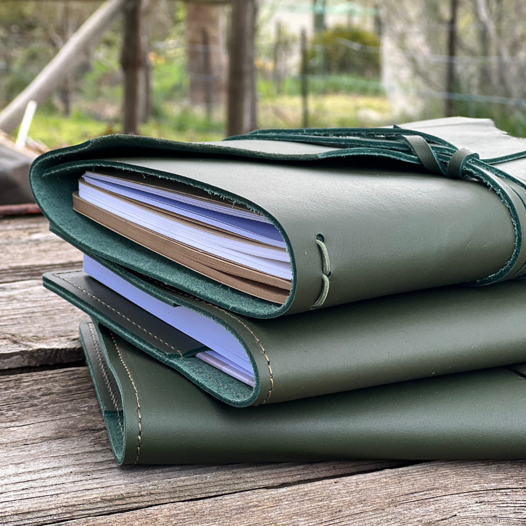 Classic Rustic Wrap Leather Notebook A5