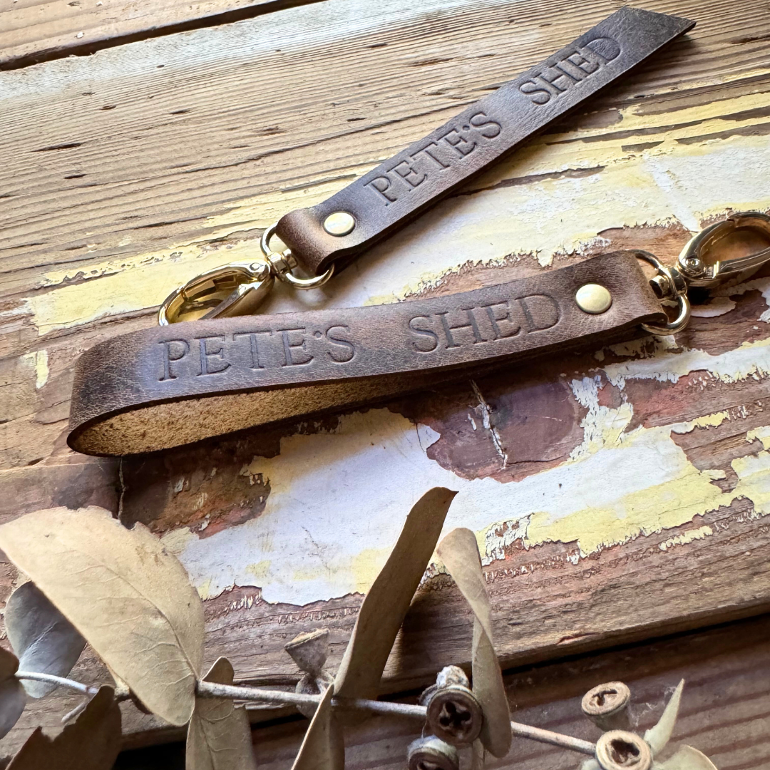 Leather Key Ring