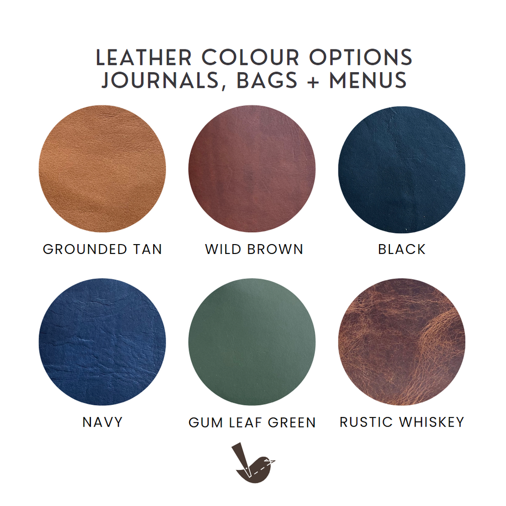 LEATHER MENU COVERS Style No.1