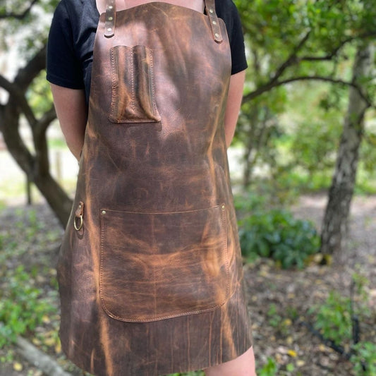 The BRUMBY Leather Apron
