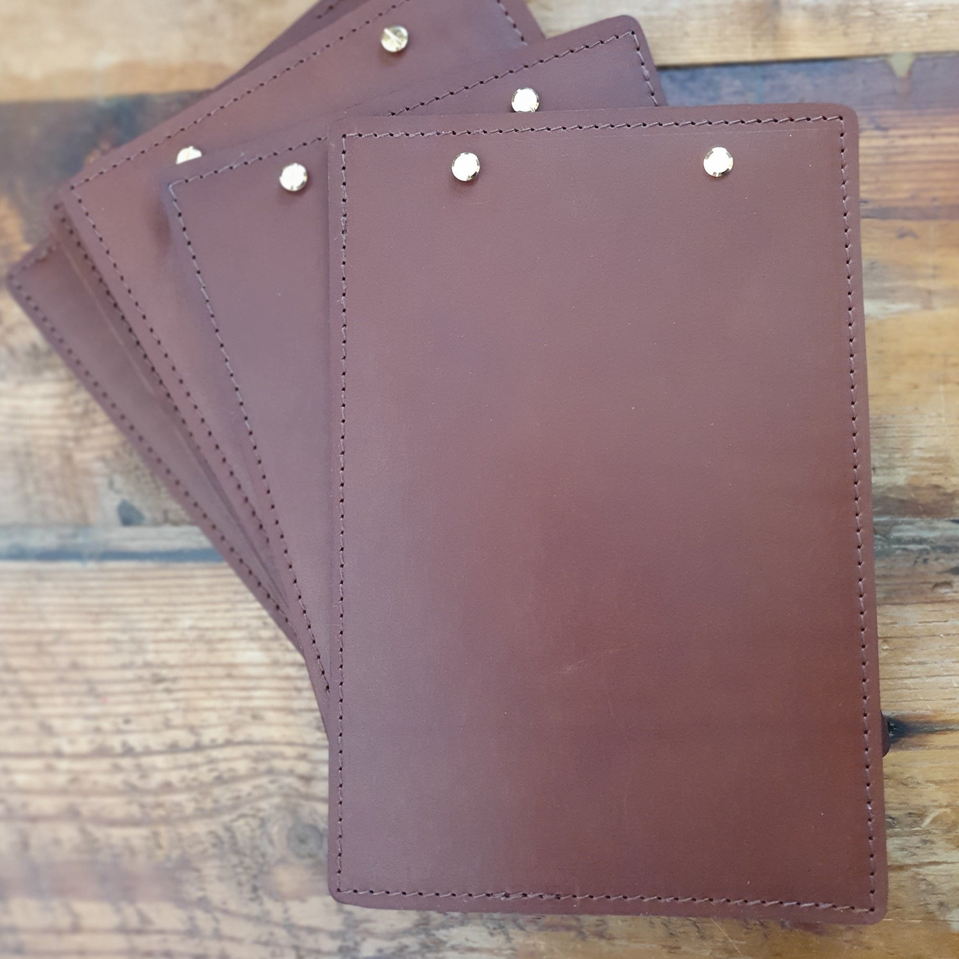 clipboard leather menu